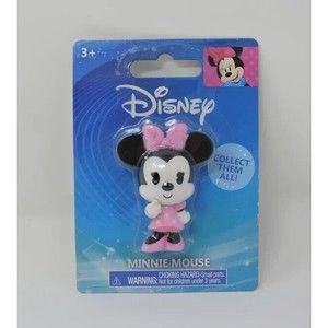 Disney Classic Minnie Mouse Just Play 2.25" Mini Figure Cake Topper/Collectible